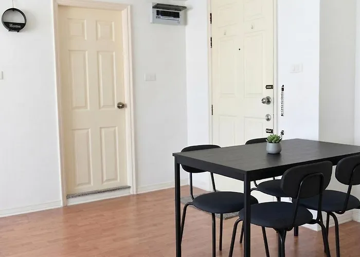 Appartement 2-bedroom Near The Mall Bangkapi-with Pool And Gym - Fully Equipped Kitchen *
